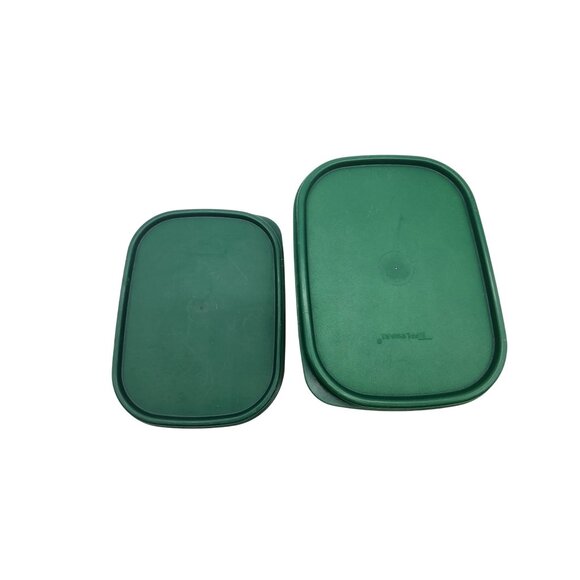Tupperware 2-Piece Green Lid Modular Mates Set - 850ml & 1.8L - Picture 4 of 6
